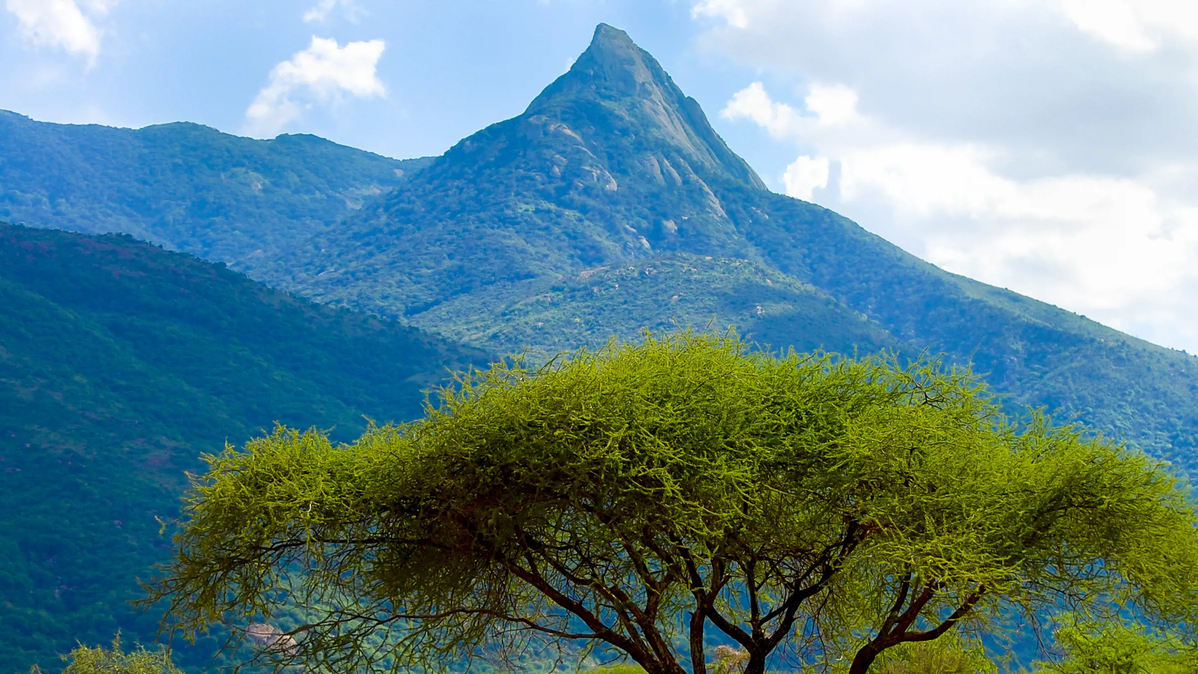 Longido Mountain in Sicht